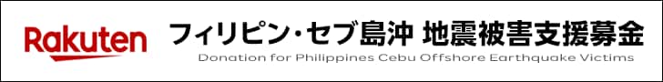 フィリピン・セブ島沖 地震被害支援募金