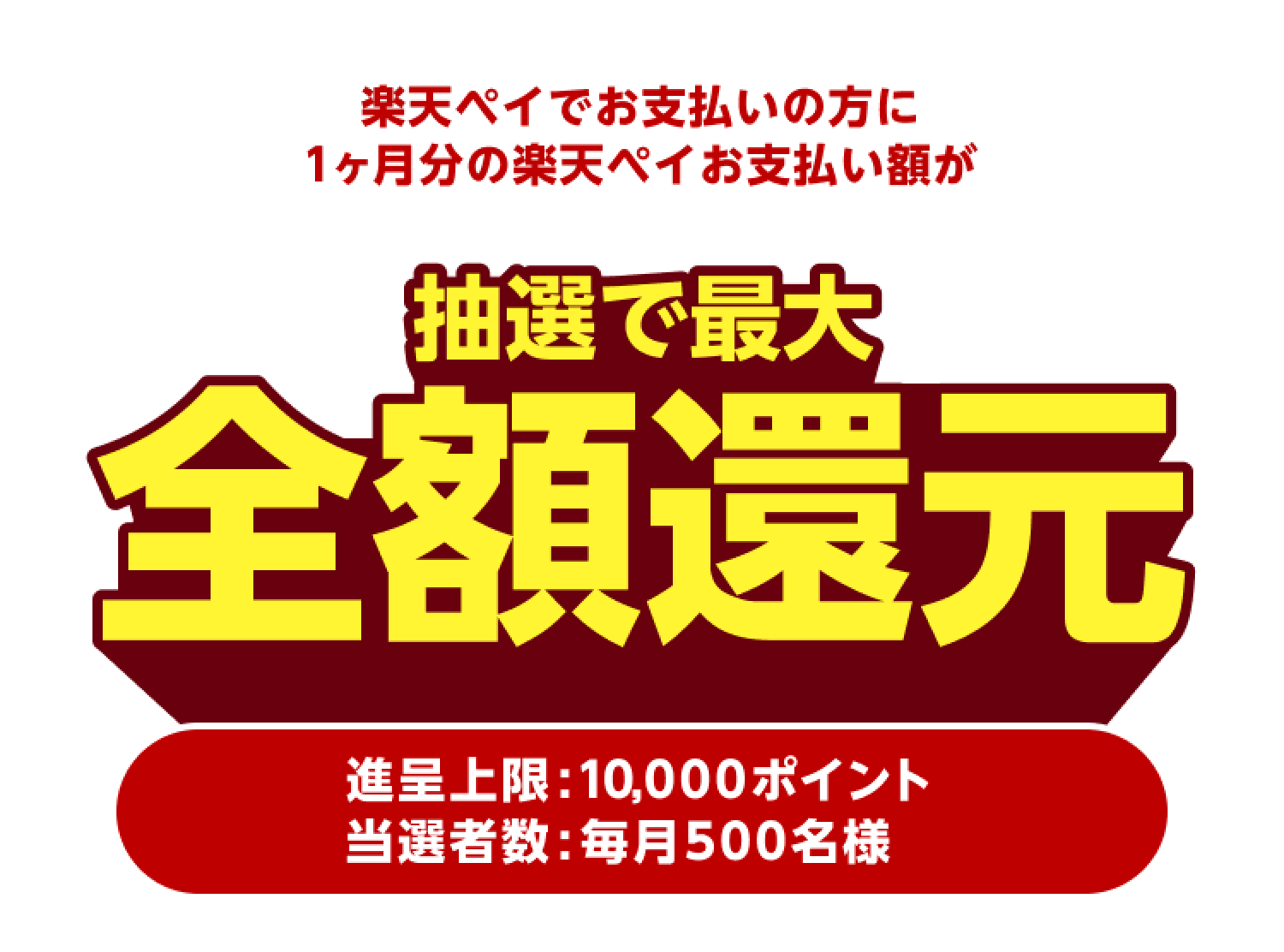 楽天ペイがおトクな1年間！抽選全額還元＆楽天モバイルで20％還元！ 楽天ペイアプリ